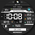 WFP 052 Digital watch face