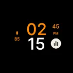 Black Night Watch Face