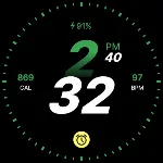 Speed Digital Watch Face