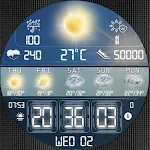 N-SPORT756 Weather DigitalFace