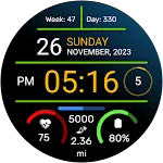Iris502 Digital Watch Face