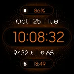TOPO Digital - watch face