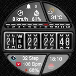 N-SPORT580 Flip Digital Watch