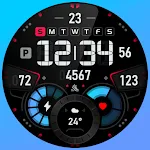 SH007 Watch Face, WearOS watch