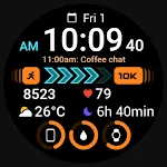 PRADO 75 Digital Watch Face