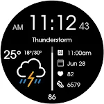 Digital Watchface D2