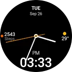 Minimal Hybrid Pro Watch Face