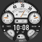 Hollow Black White ZKin Watch