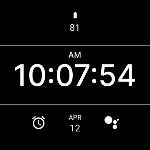 Black X Watch Face