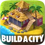 Town Building Game Tropic City icon