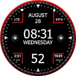 Key WF27 Digital Watch Face