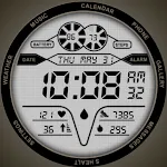 Tactical LCD Watch Face RK006