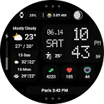 ACRO Digital Weather Watchface
