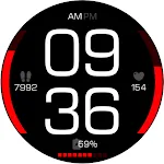 Key085 Modern Watch Face