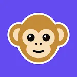 Monkey - make new friends icon