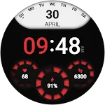 DS D002 - Digital watch face