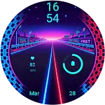 Retro Racing Track