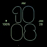 Skinny Daylight Watch Face