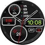 Hybrid RACATUN WS43 Watch face