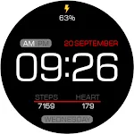 Key057 Digital Watch Face