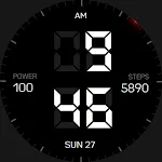 Minimal 69 Digital Watch Face