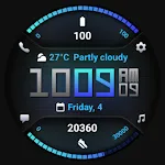 PRADO 77 Digital Watch Face