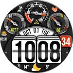 Digital Watch Face MB376