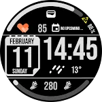 Digital Watch Face MB110