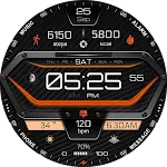 A380 Neon Wear OS Watch Face
