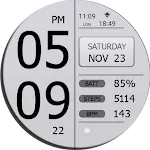 Key WF49 Digital Watch Face
