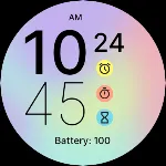 Simply Pastel Watch Face