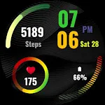 Dark Jet Black WatchFace SAM 1