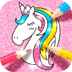 Unicorn Coloring Book icon