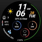 Digital Weather Sports Face