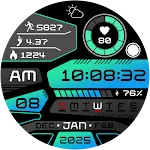Digital Quantum HUD Watch Face