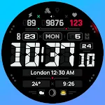 SH057 Watch Face, WearOS watch