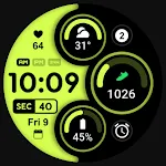 MDS114 Digital Watch Face