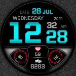 PW32 Time Digits Watch