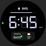 Digital 1 Watch face