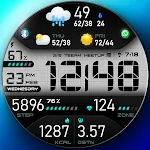 PER43 Digital Watch Face
