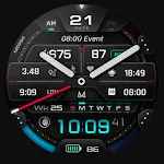 MD294 Analog watch face