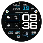 NW073: Digital watch face