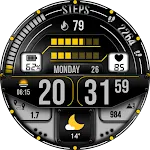 MB277 Digital Watch Face