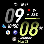 BIG BOLD Digital time face E42