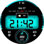 Digital sport color WatchFace