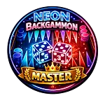 Neon Backgammon Master Offline icon