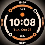 Digital Rings 2 - Watch face