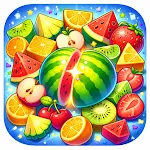 カットフルーツ合体パズル icon
