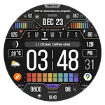 NW123: Digital watch face