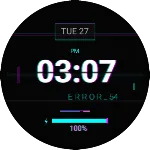 Digital Glitch - watch face
